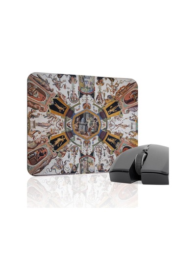 Ortaçağ Sanat Kaymaz Dikişli Kauçuk Oyuncu Mousepad V3 - 22x18 Gaming Mouse Pad Fare Altlığı