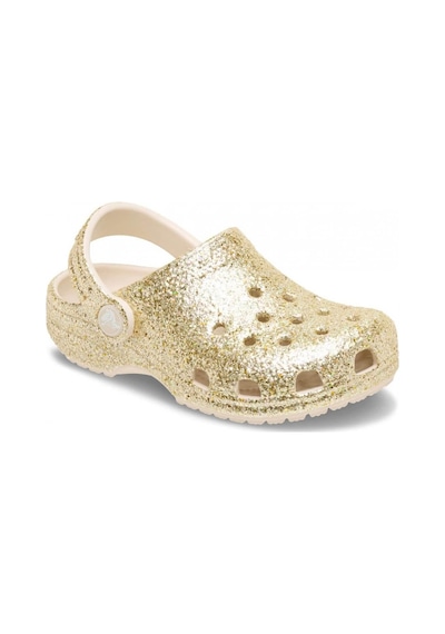 Crocs Classic Chunky Glitter Clog Kız Çocuk Terlik 211939 Altın