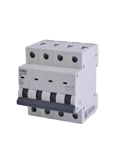 4vtb-4c25 Otomatik Sigorta 4,5ka C Tipi 4 Kutup 25a