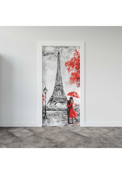 Giydirme Kapı Folyosu Paris Yağlıboya Diğer
