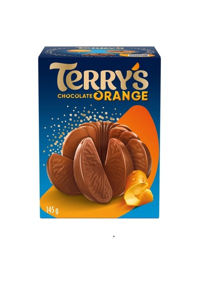 2 Adet Terry's Ball Milk Orange Portakal Aromalı Sütlü Çikolata 145 G