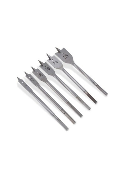 Yüksek Karbonlu Çelik Yaprak Matkap Ahşap Oyma Delme 6 Adet 12 Mm 24 Mm