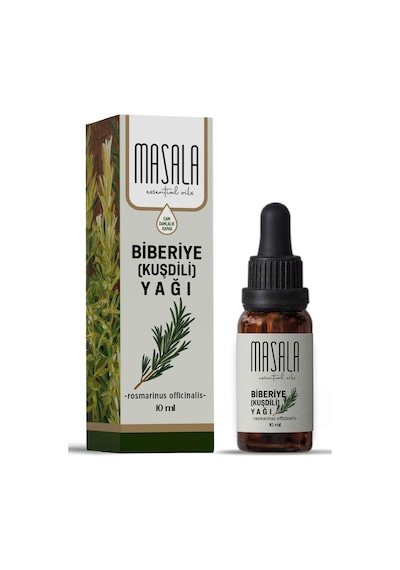 Masala Saf Biberiye (Kuşdili ) Yağı 10 ML (Rosemary Oil)