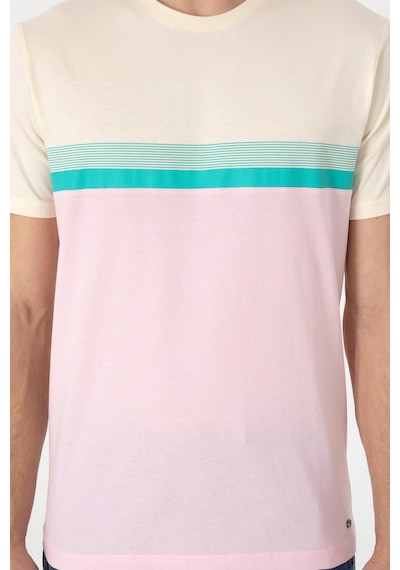 U.S. Polo Assn. Erkek Regular Fit Bisiklet Yaka Açık Pembe Tişört 50306899-VR078