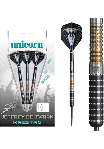 Unicorn Maestro - Jeffrey De Zwaan Phase 3 % 90 Tungsten Çelik Uçlu Dart Oku