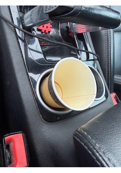 Ford Mondeo Mk4 / S-max Mk1 Bardaklık İçi Düzenleyici Cup Holder Insert Siyah