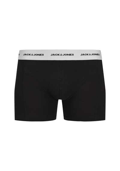 Jack & Jones Jactom Bamboo Erkek 3 Lü Set Siyah Boxer 12277176