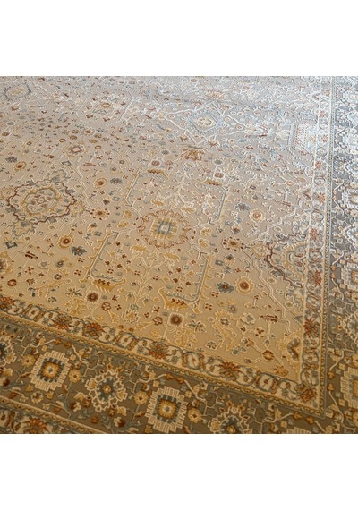 Sanat Halı Lagos 4100 A.gri Klasik Salon Halısı Renkli
