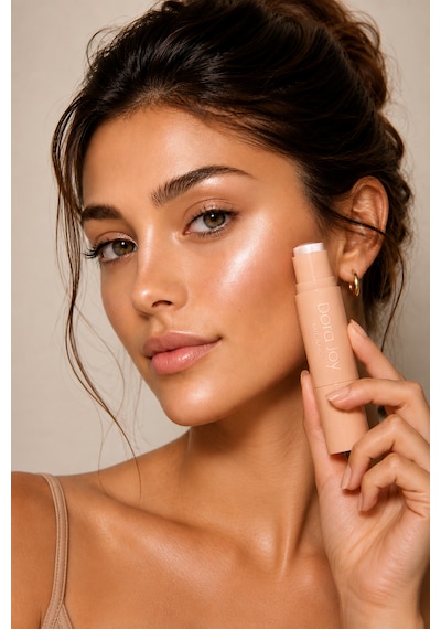 Multi Stick Aydınlatıcı Holografik Etkili Fırça Aplikatörlü Avocado Oil Shea Butter Hyalüronik Asit / Holo Joy Multi Stick Highlighter Çok Renkli
