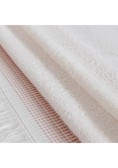 Endi %100 Pamuk Banyo Havlusu 70x140 Cm Ekru/bej