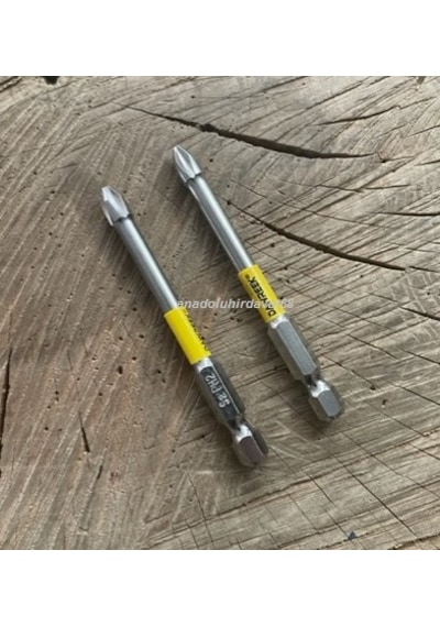 Dwk Ph2 Bits Uç Mıknatıslı Phc Yıldız Uç Ph2 Sac Vida Sıkma Ucu 75mm 10lu