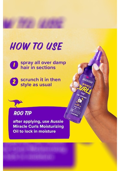 Aussie Miracle Curls Bukle Belirginleştirici Saç Spreyi 170ml