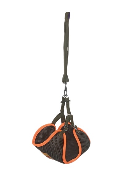 Kedi Köpek Halı Göğüs Tasma Seti Small 32-40 Cm + 130 Cm Haki Tcu