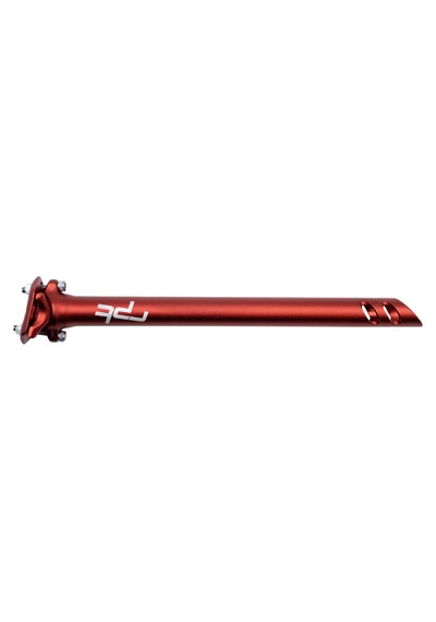 Raptor Kırmızı 27.2mm Bisiklet Sele Borusu 350mm Uzunluk Kırmızı