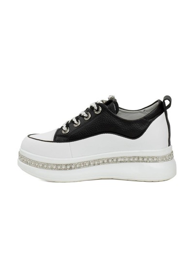 Guja 24k308-1 Taş Sargılı Kalın Taban Kadın Sneaker Ayakkabı 001