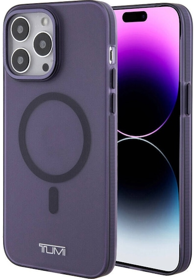 Apple Uyumlu  iPhone 15 Pro Max Kılıf Tumı Lisanslı Magsafe Şarj Özellikli Buzlu Mat Kapak