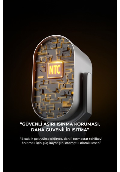 Robo Teleskopik Ayaklı Isıtıcı