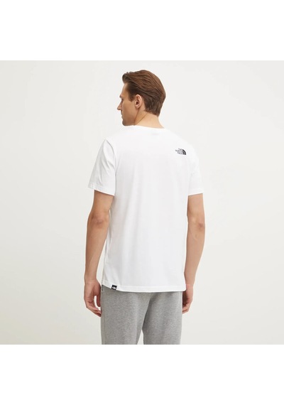 The North Face M Ss Easy Tee Erkek T-shirt Nf0a8a6cfn41 Beyaz