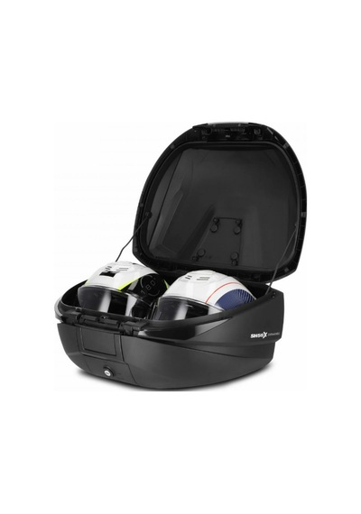 Shad Sh-59x Premium Aluminyum Arka Çanta Karbon Siyah Siyah
