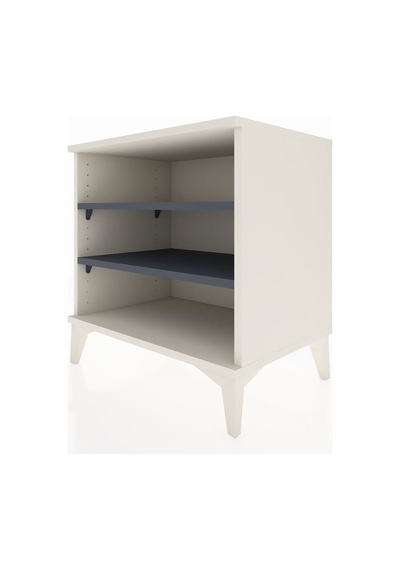 Hyperion Komodin 2 Raflı 60x44x64 Aytaşı-antrasit Aytaşı
