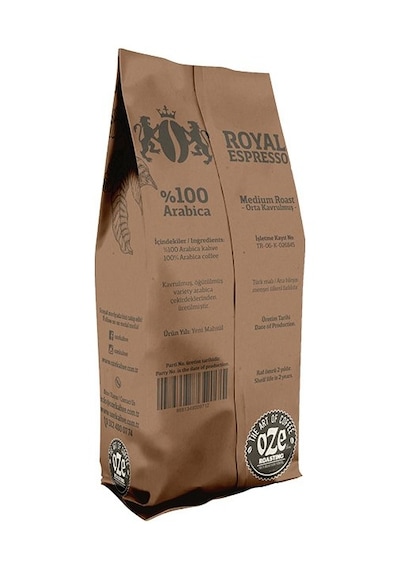 Oze Royal Espresso Kahve 250 G Öğütülmüş