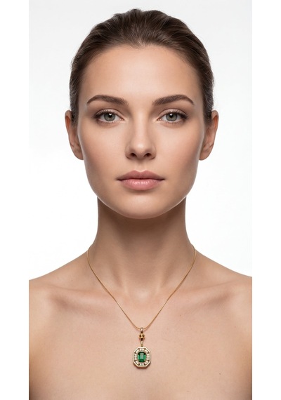 Emerra Classic Kolye Krem