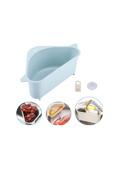 Süzgeçli Lavabo Süzgeci Vakum Aparatlı Kenar Süzgeci Çokrenkli