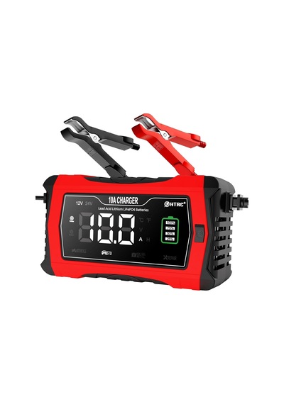 Tr Akü Şarj Cihazı 10-amp 12v Ve 24v Akıllı Araç, Damlama Şarj, Maintainer Ve Desulfator - Lityum, Lifepo4, Kurş