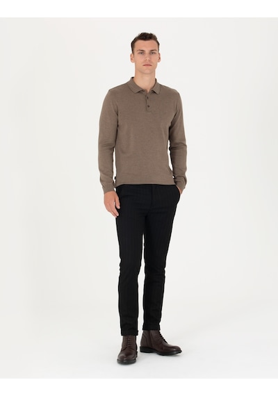 Pierre Cardin Erkek Siyah Pantolon Kanvas-chino 50278471-vr046 Siyah