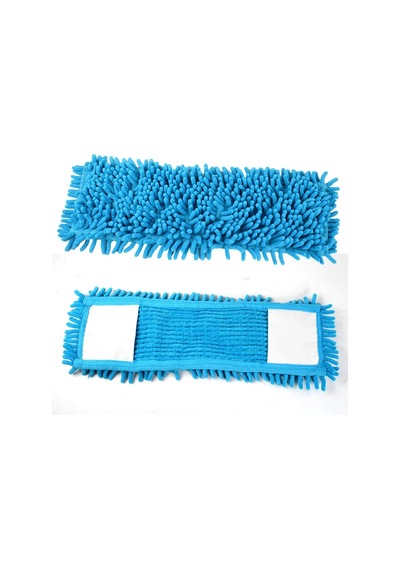 Paspas Yedeği Mikrofiber Makarna Mop Paspas Yedeği 40 Cm Çok Renkli