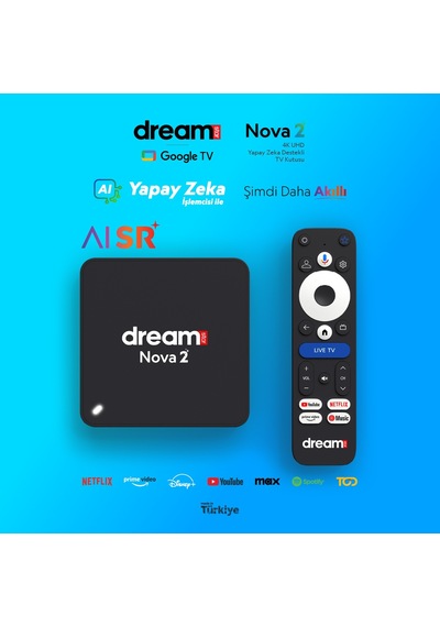 Dreamstar Nova 2 4k Lisanslı Android Tv Box