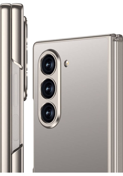 Galxy Uyumlu Z Fold 6 Kılıf Titanyum Metal Tasarımlı Zore Kıpta Caz Kapak-mavi Mavi