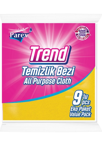 Temizlik Bezi Ve Rengarenk Düz 5'li Sünger Paketi Diğer