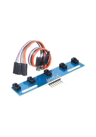 Elektronikport-Tcrt5000L 5 Kanal Kızılötesi Sensör Modülü 5'Li Çizgi İzleyen Sen