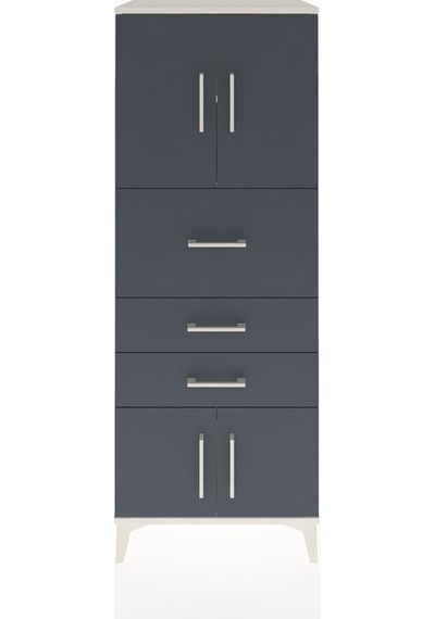 Hyperion Dolap 2 Raflı 3 Çekmeceli 4 Kapaklı 60x44x163 Aytaşı... Aytaşı