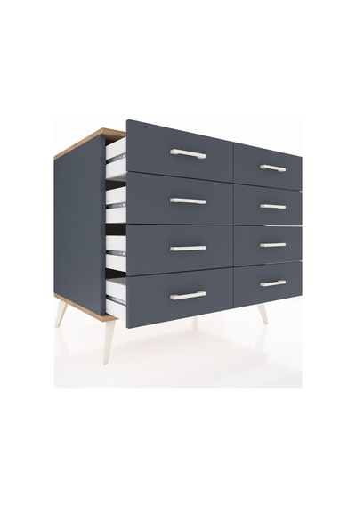 Kronos Şifonyer 8 Çekmeceli 88x59x80 Antrasit-çam/antrasit Çam/antrasit Kronos Şifonyer 8 Çekmeceli 88x59x80 Antrasit-çam/antrasit Çam/antrasit