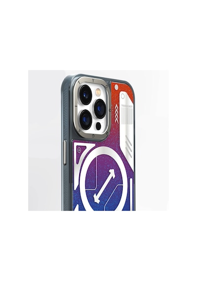 Apple Uyumlu iPhone 15 Pro Max Kılıf Sıvı Akışkanlı Magsafe Özellikli Youngkit Galaxy Serisi Kapak