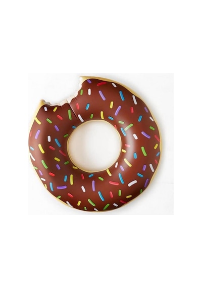 Donut Simit Çocuk Yüzme Simidi 55 Cm - 1809022 - Kahverengi Çok Renkli