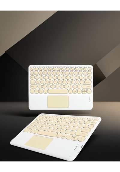 Bluetooth Klavye Touchpadlı Kablosuz Q Model