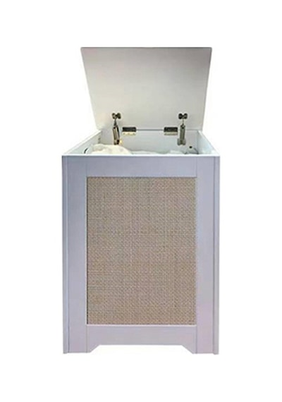 Panalı Pnl-bm5535 Rattan Çamaşır Sepeti Demonte Ahşap