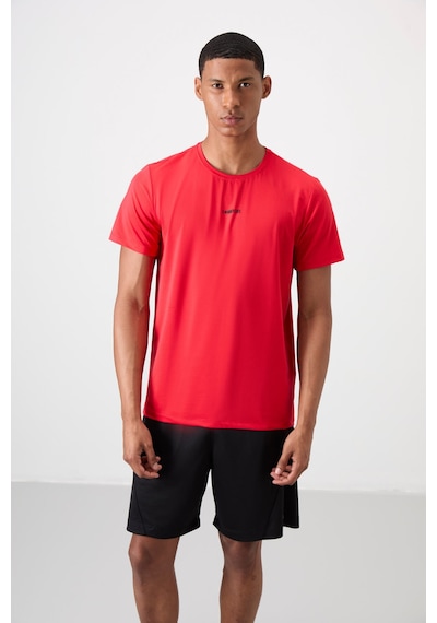 Tommy Life Kırmızı Polyester Nefes Alan Dokulu İnce Esnek Standart Fit Erkek Performans T-shirt - 88384 Kirmizi Tommy Life Kırmızı Polyester Nefes Alan Dokulu İnce Esnek Standart Fit Erkek Performans T-shirt - 88384 Kirmizi