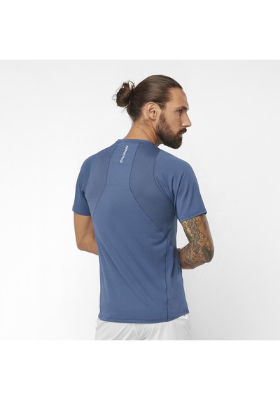 Salomon Salomon Sense Aero Erkek Renkli Koşu Tişört 23848 Lacivert