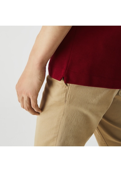 Lacoste Erkek Classic Fit L.12.12 Bordo Polo Yaka Tişört Bordo