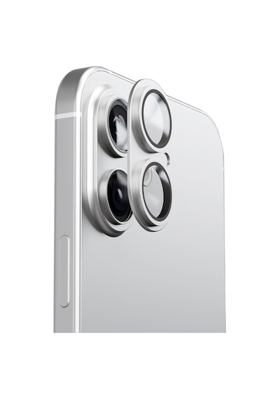 Apple iPhone Uyumlu 17 İçin Ipg Prolens Tam Kamera Lens Koruma, Çerçeveli Tek Gövde Kamera Lens Koruması Gümüş