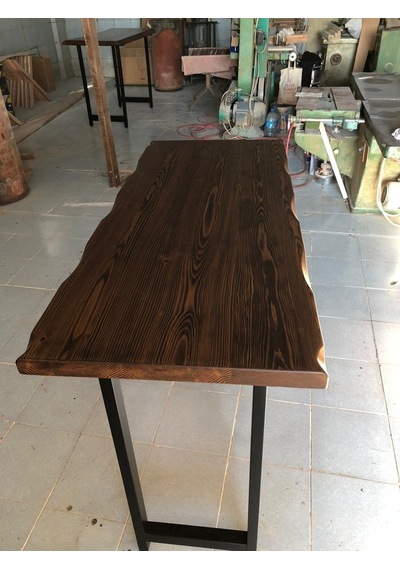 Bintaşmobilya Kütük Bar Masa-150X60.Cm