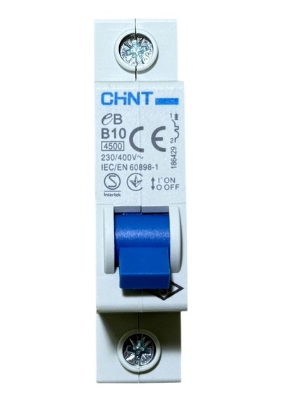 Chint Tek Kutuplu 10 Amper Otomatik Sigorta- B Tipi 1x10