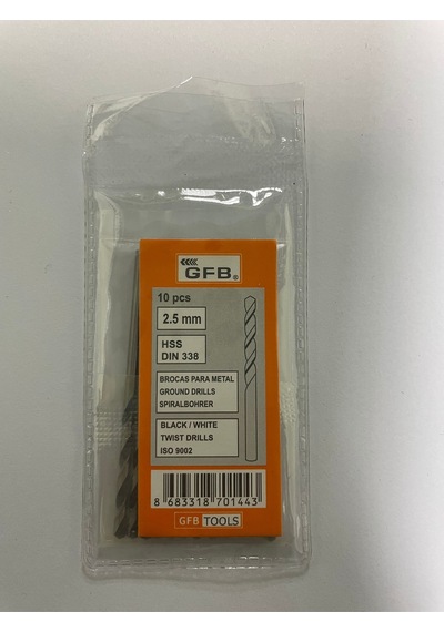 2,5 Mm Matkap Ucu 10 Adet
