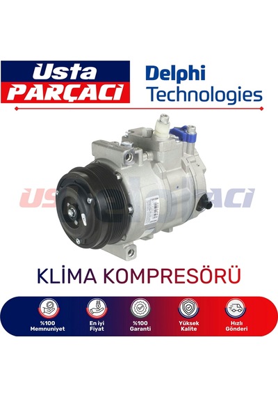 Wöbermann + Delphi Mercedes C Serisi W203 Cl203 S203 2000-2008 Klima Kompresörü