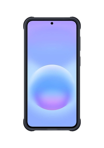 Galaxy A57 Rugged Kılıf - Siyah Çok Renkli