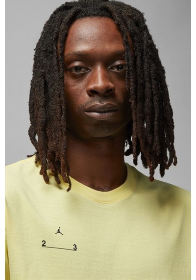 Nike Jordan 23 Engineered Erkek Sarı T-shirt